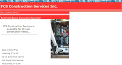 Desktop Screenshot of fcsconstructionservices.com